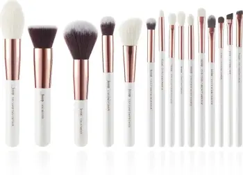 Set furçash për grim Jessup Individual Makeup Brush Set T220 për femra, 15 copë