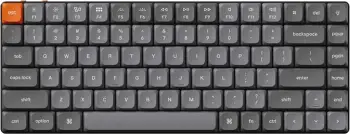 Tastierë mekanike wireless Keychron K3 Max, 75%, RGB, Gateron Brown, e zezë
