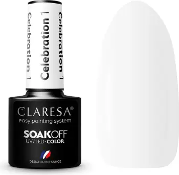 Llak për thonj Claresa Celebration Hybrid për femra, 1.5g