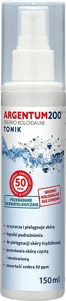 Tonic argjendi koloidal Aura Herbals Argentum200 unisex 150ml