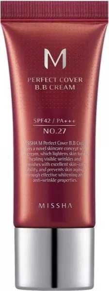 BB krem Missha M Perfect Cover 27 Honey Beige 20ml - 1