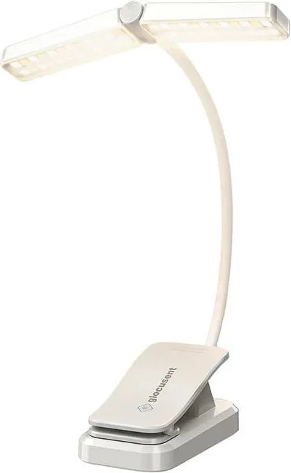 Llambë leximi me klip Glocusent Wingy GLCSNTA2902, USB-C, 1000mAh, e bardhë - 1