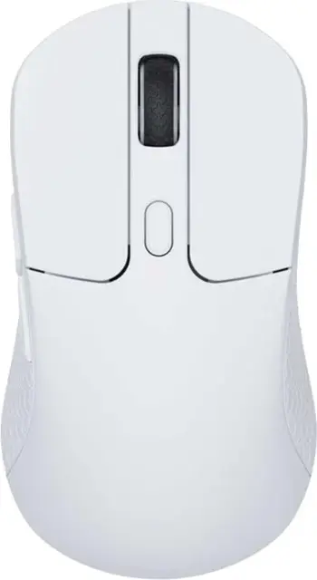 Maus gaming Keychron M3 RGB wireless, 1000Hz, i bardhë
