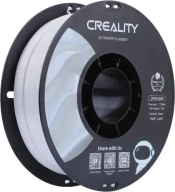 Filament PLA Creality CR-Silk, 1.75 mm, 1 kg, Bardhë