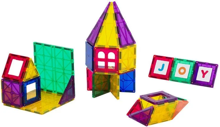 Set magnetik lodrash Playmags 165, 32 pjesë, shumëngjyrëshe - 2