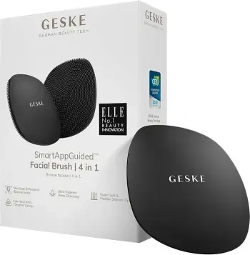Brushë pastrimi fytyre Geske GK000018GY01 4-në-1 me aplikacion, gri