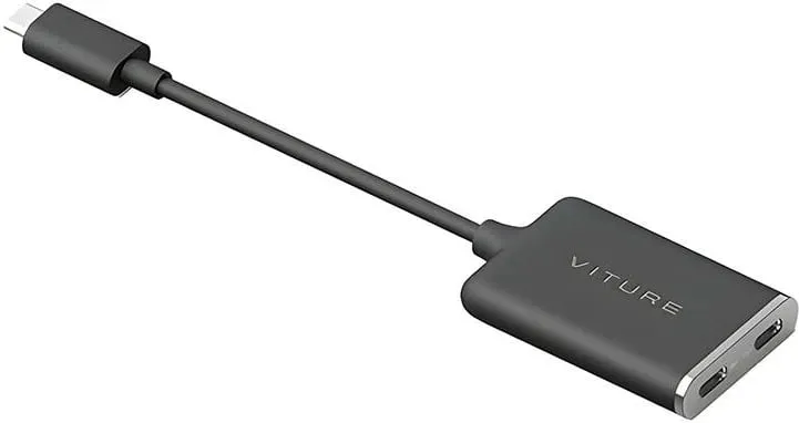 Adapter USB-C Viture One-CtoG-Adp-Blk për syze XR, i zi - 1