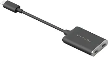 Adapter USB-C Viture One-CtoG-Adp-Blk për syze XR, i zi