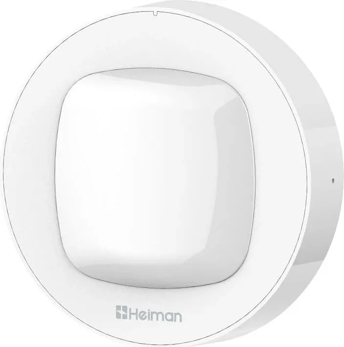 Sensor lëvizje Heiman WS3MS, PIR, smart, WiFi, i bardhë - 1