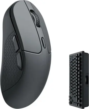 Maus Keychron M3 RGB 4000Hz wireless për gaming, i zi