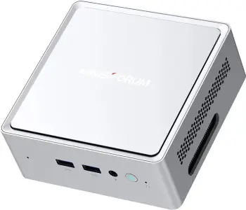 Kasë Mini PC Minis Forum NAB9 Plus, Intel Core i9-12900HK, 32GB RAM, 1TB SSD, e bardhë