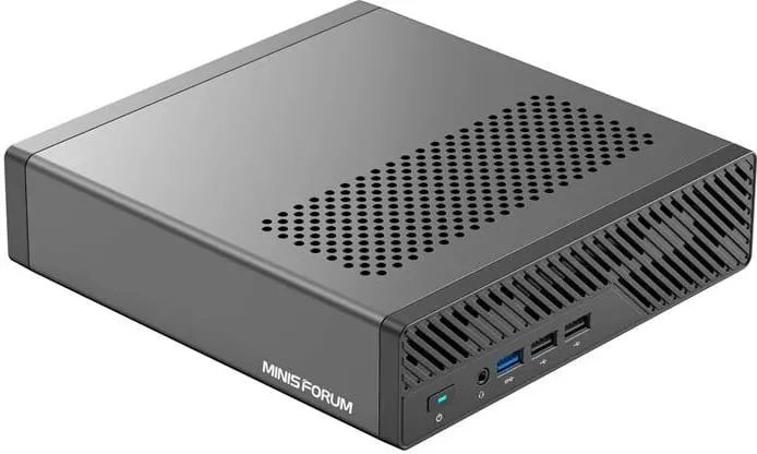 Kasë Mini PC Minisforum MS-01-S1390, Intel Core i9-13900H, barebone, e zezë - 3