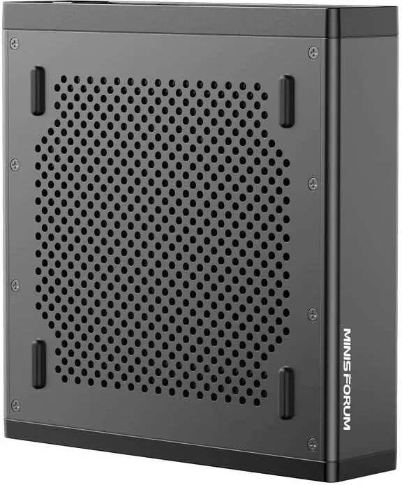 Kasë Mini PC Minisforum MS-01-S1390, Intel Core i9-13900H, barebone, e zezë - 7