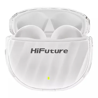 Kufje TWS HiFuture FlyBuds 3, të bardha, me kuti karikimi - 2