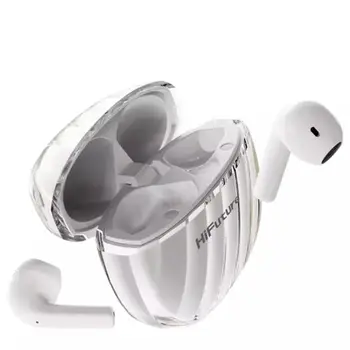 Kufje TWS HiFuture FlyBuds 3, të bardha, me kuti karikimi