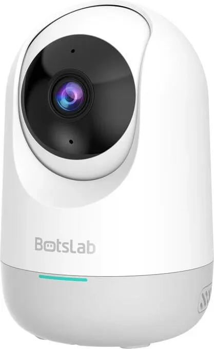 Kamerë sigurie e brendshme Botslab C212, 3MP, 2K, Wi-Fi, rrotulluese, e bardhë - 2
