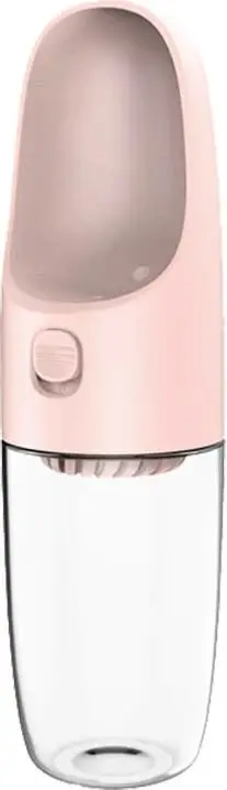 Shishe udhëtimi për kafshë Dogness D11, 400 ml, rozë