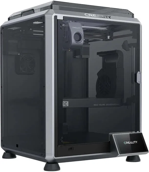 Printer 3D Creality K1C, 600mm/s, auto leveling, me kamera AI - 2