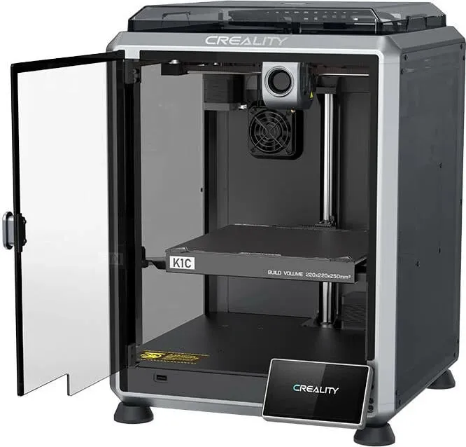 Printer 3D Creality K1C, 600mm/s, auto leveling, me kamera AI - 5