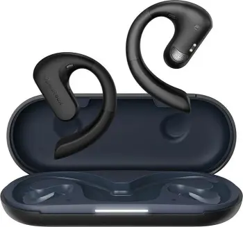 Kufje wireless OneOdio OpenRock S, TWS, Bluetooth 5.3, IPX5, të zeza, me kuti karikimi