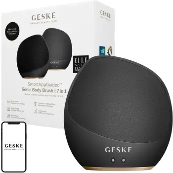 Furçë trupore sonike Geske GK000706GY01, 7-në-1, gri