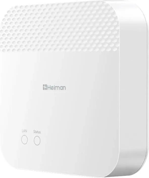 Gateway smart Heiman HS6GW, Zigbee 3.0/Wi-Fi, Tuya Smart Life, Bardhë - 2