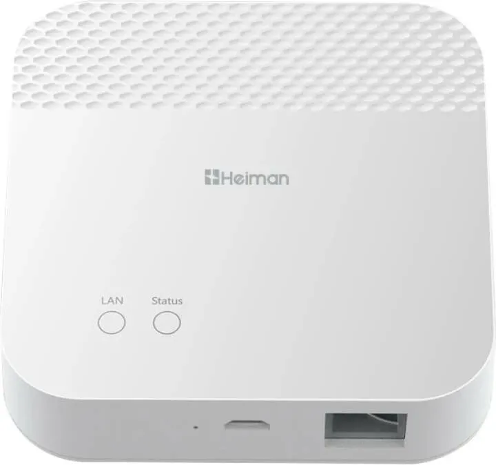 Gateway smart Heiman HS6GW, Zigbee 3.0/Wi-Fi, Tuya Smart Life, Bardhë - 4