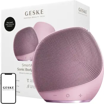 Brushë trupi sonike Geske GK000706PK01 7-në-1, rozë