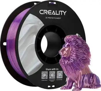 Filament PLA Creality CR-Silk, 1.75 mm, 1 kg, rozë-vjollcë