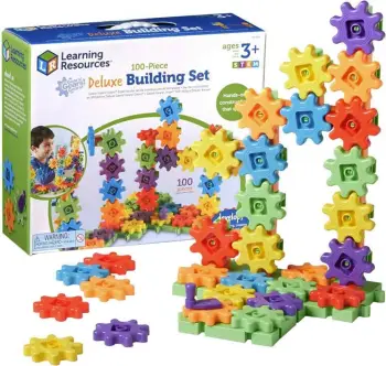 Set ndërtimi Deluxe Learning Resources LER 9162, 100 pjesë, shumëngjyrësh