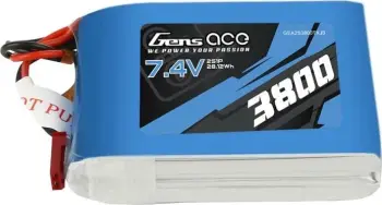 Bateri Gens ace GEA2S3800TXJS 3800mAh 7.4V LiPo, për Taranis Q X7, Blu