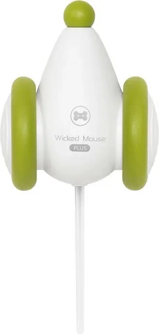 Lodër interaktive për mace Cheerble Wicked Mouse Plus CWJ01, bardhë-jeshile - 2