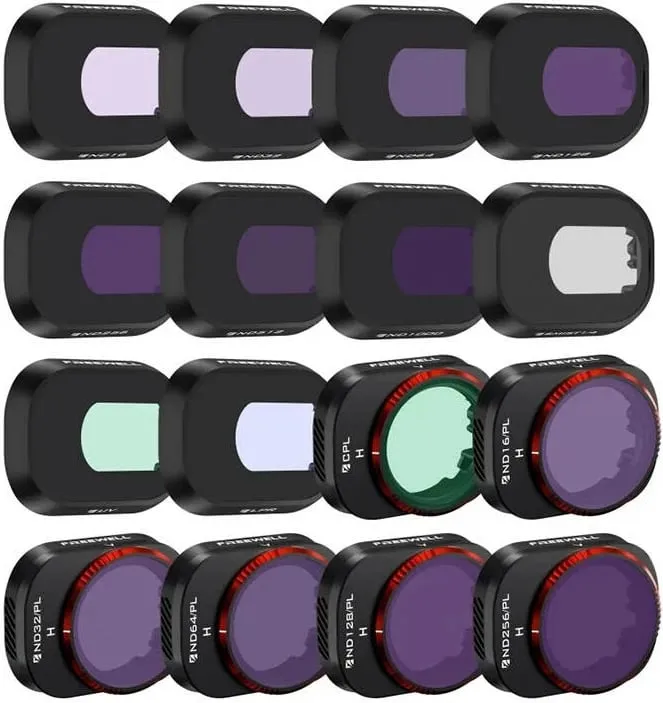 Set filtrash Freewell për dron DJI Mini 4 Pro, 16 copë - 1