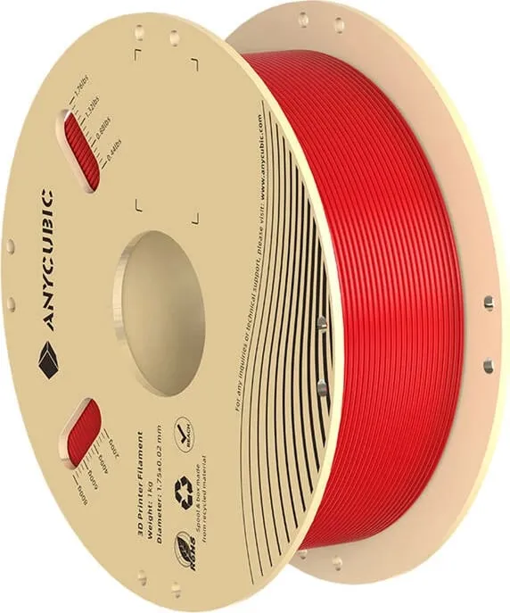 Filament PLA Anycubic 1 KG, 1.75mm, i kuq - 1