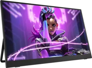 Monitor portativ Uperfect UGame J5 M173J15, 17.3", 4K UHD, 60Hz, IPS, me altoparlantë, i zi