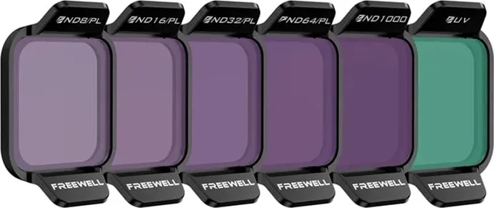 Set filtra për dron Freewell Bright Day, për DJI Flip, 6 copë - 1