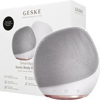 Brushë trupi sonike Geske GK000706SL01 7-në-1, silikon, starlight
