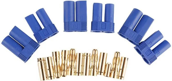 Set konektorë EC5 mashkull & femër Gens ace GEAEC53, 3 palë, Blu - 2