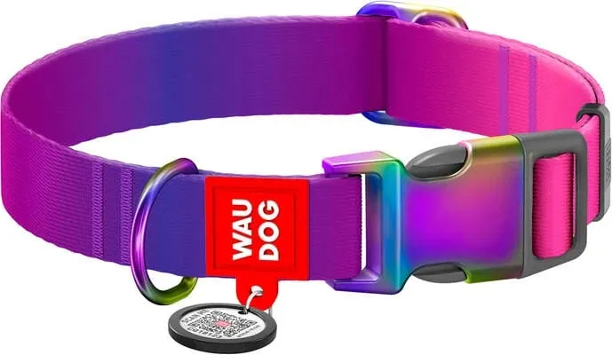 Qafore qeni Waudog, gradient, QR code, XL, vjollcë - 2