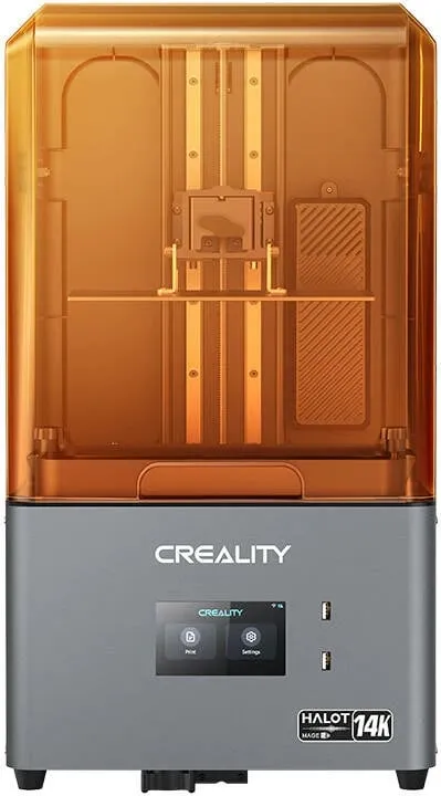 Printer 3D resin Creality Halot Mage S, ekran 10.1" 14K, nivelim automatik, gri - 4
