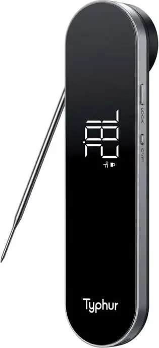 Termometër kuzhine Typhur InstaProbe Core, dixhital, i zi