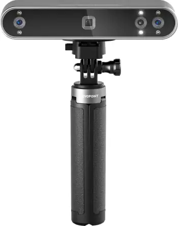 Skaner 3D Revopoint Pop 3 Plus standard, portabël, me tripod dhe aksesorë, i zi