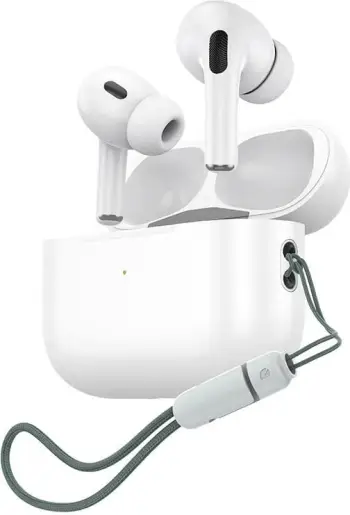 Kufje TWS Foneng BL129, wireless, me karikim me induksion, të bardha