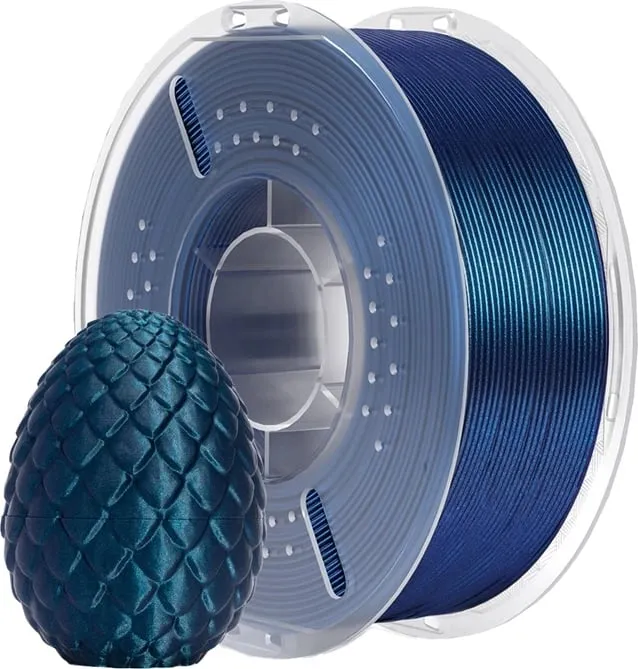 Filament PLA ELEGOO Galaxy, 1 kg, 1.75 mm, Peacock Blue - 2