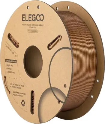 Filament PLA ELEGOO 50.203.0465, 1 kg, 1.75 mm, Bronzi