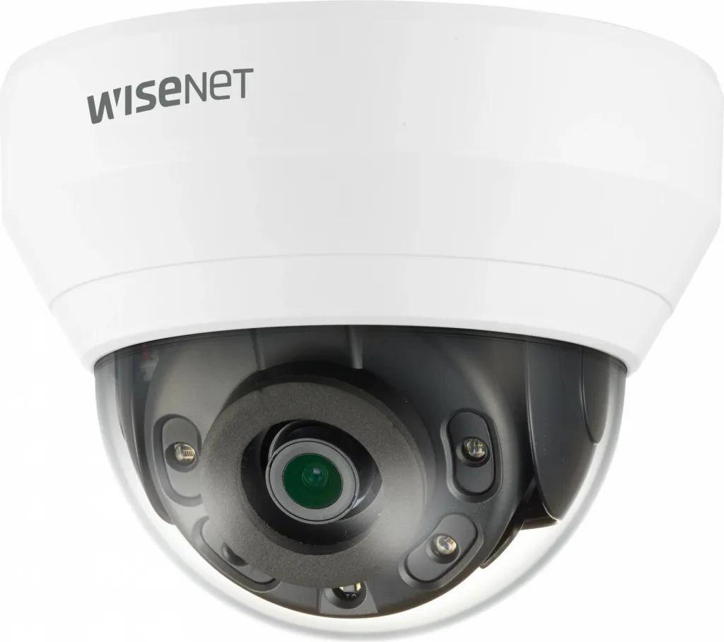 Kamerë sigurie IP Hanwha QND-6012R, e brendshme, e bardhë - 1