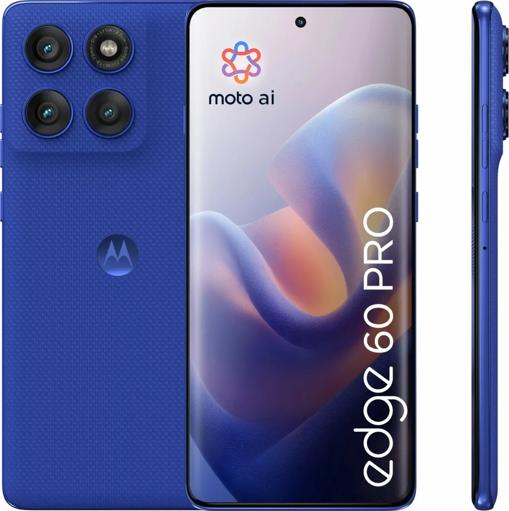 Celular Motorola Edge 60 Pro 12-512GB Dazzling Blue - 6