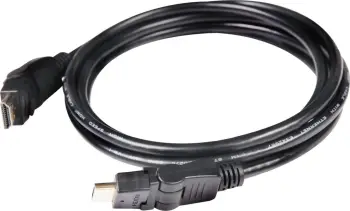 Kabllo HDMI Club3D 2.0, 2m, rrotulluese, e zezë
