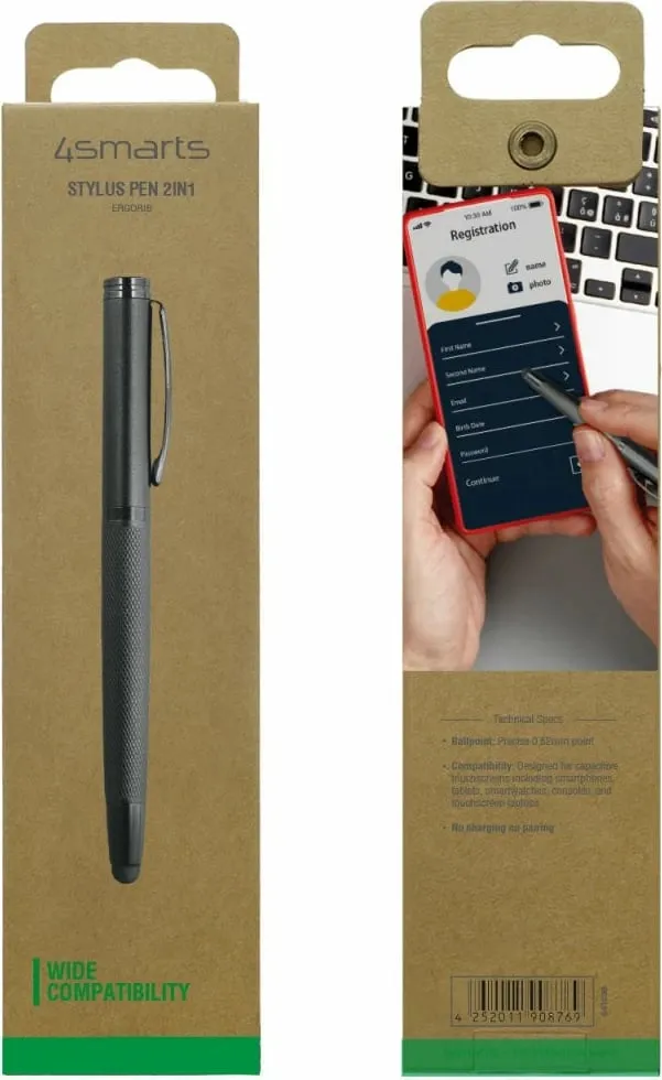Penë 4smarts 541098, Universal, për Celular/Smartphone, Ngjyrë e zezë - 2