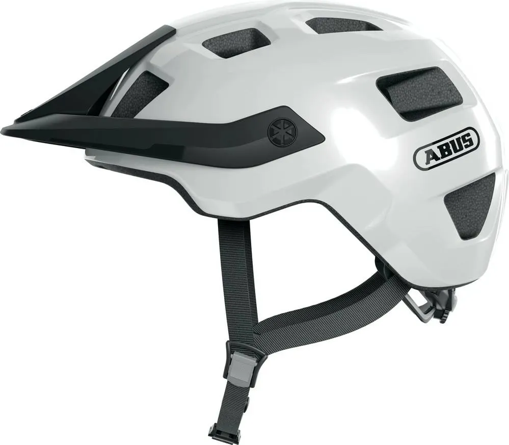 Helmetë ABUS Motrip shiny white L - 1